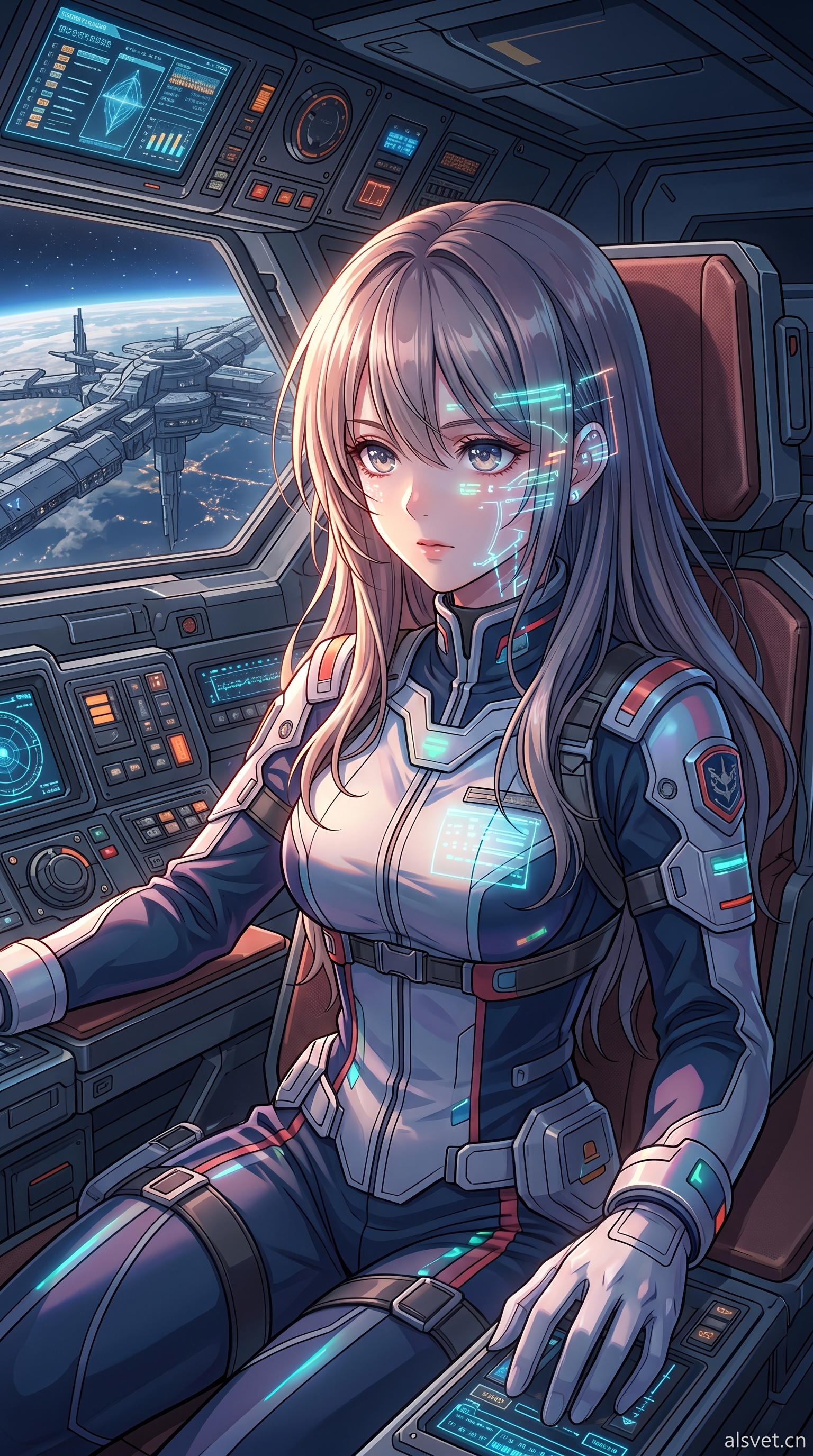 紳士51精选漫画 机甲少女Σ 精选原创漫画封面