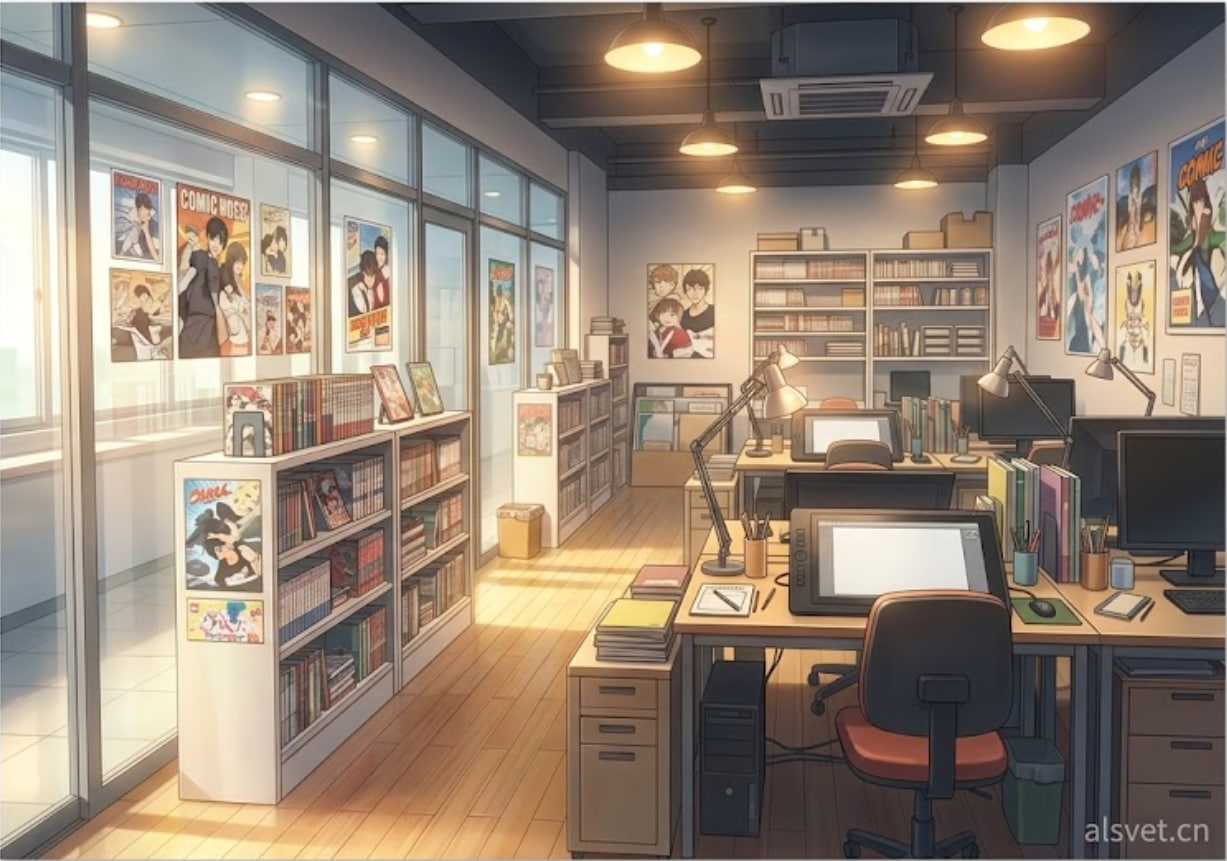 紳士51精选漫画 杭州绅士文化创意有限公司 实体门店环境照片